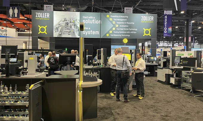 ZOLLER booth at IMTS 2024